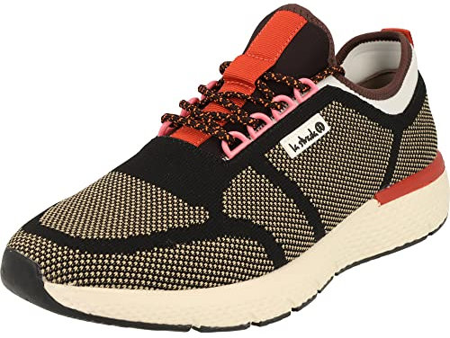 La Strada Herren Schuhe sportliche Sneaker Halbschuhe 9110758 Knitted Black/Beige-Red (numeric_44)
