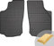 FROGUM EL Toro Gummimatten Ganzjähriges-Set von Autofussmatte Auto Fußmatten für Opel Combo C 2001-2011, für Opel Corsa C 2000-2006 | Beständiges Gummi Material | 1,5cm Schutzkante