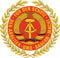 U24 Aufkleber DDR NVA Wappen 30 x 30 cm Autoaufkleber Sticker Konturschnitt