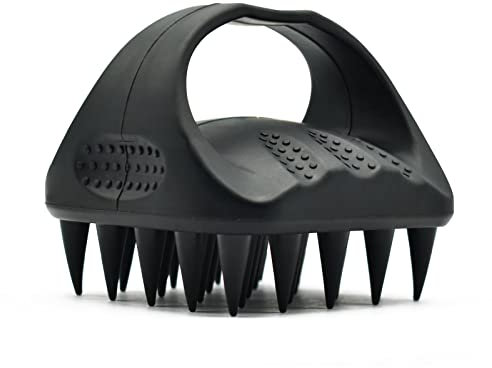 Kopfhautmassagegerät Silikon Shampoo Bürste für Kopfmassage und Tiefenreinigung Peeling Kopfhaut Bürste zur Schuppenentfernung und gesundes Haarwachstum