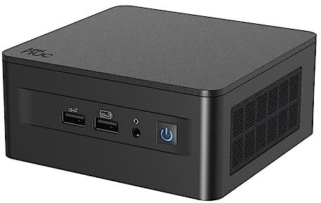 Intel NUC 13 Pro, NUC13ANHi5 Versatile Mini PC 16GB RAM&1TB SSD with Core i5-1340 Processor (12Core&Up to 4.6GHz Turbo, Intel Iris Xe Graphics) Support 4K/WiFi6E/BT5.3/Win11 Pro preinstalled