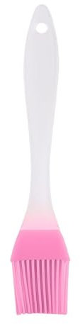 Msagkah Silikon Backpinsel, Silikon Öl Butter Pinsel, hitzebeständiger Pinsel für BBQ, Grill, Backen, Kochen (Rosa)