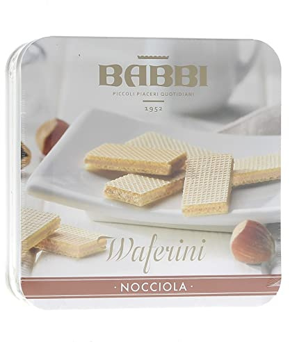 Babbi Waferini Oro Con Crema alla Nocciola