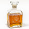 Edle Whiskykaraffe mit Gravur | Ornament | Personalisierte Whiskeykaraffe | 700ml | Spülmaschinenfeste Gravur | Schnapsdekanter für Vodka Wein Gin Rum Bourbon Grappa | Geschenke für Männer