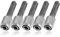 Mesee, 5 Pieces SDS-Plus Drill Chuck Adapters, Carbon Steel, for Electric Hammer Impact Drills