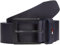 Tommy Hilfiger Herren Gürtel Adan 3,5 cm Ledergürtel, Blau (Space Blue), 115 cm