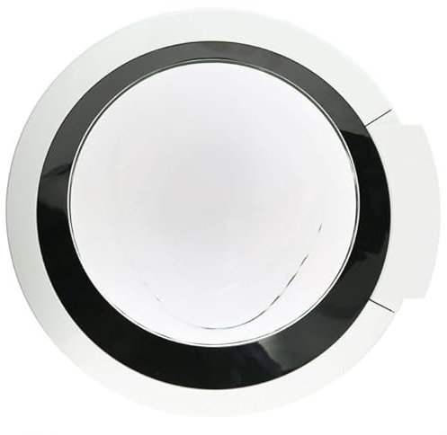 Masterpart Washing Machine Complete Door Assembly Glass Handle & Hinge To Fit Bosch WAQ, WAP Series Washing Machines