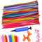 Modellier Luftballon, 50/100/200 pcs Lange Bunte Ballons mit Luftpumpe,Modeling Balloons Long Magic,Bunt Modellierballons Für Geburtstage Veranstaltungen Dekoration,Partys,Hochzeiten Zauberballons(50)