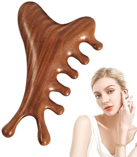 Cepillo Para El Cabello De Sándalo, Peine De Masaje De Cepillo, Estimulador De Cuero Cabelludo Orgánico, Acabado Liso, Cepillo Para El Cabello De Madera Ecológico, Diseño Liviano, Para Hombres,
