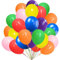 luftballons Geburtstag-luftballons bunt 100 stück, 26cm 10 Farben Luftballons als geburtstag, hochzeit Kindergeburtstag Baby Shower Festival Party Dekoration