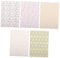 Warmhm 3sets Doll House Wallpaper Ornaments for Miniature Houses Dollhouse Wall Decor Dolls House Wallpaper Stickers for Wall Decorations Rooms Wall Sticker Pad Poster 5sheets*3