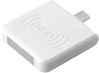 Tuesoa Mini Portable RFID ID Card Reader 125KHz USB Smart EM Card Reader forWin8 Android OTG Smart Phone Support White