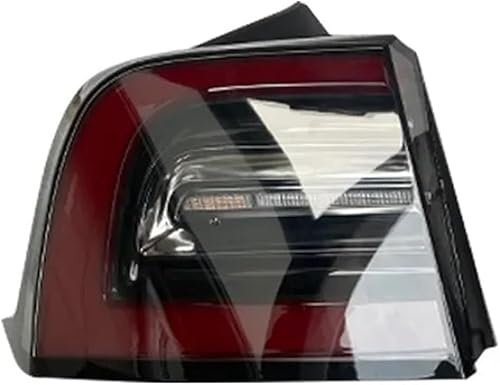 QDFNJYONG Auto Rücklicht Komplettsets für Tesla Model 3 2017 2018 2019 2020 1077397-00-G 1077398-00-G, Hinten Rücklicht Brems Warnung Lampe Blinker Hinten Nebel Lampe Montage,A/Left