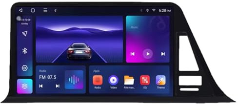 Android 15 Autoradio Stereo 9 Zoll Hd Digital Multi-Touchscreen Für Toyota C-HR CHR 2016-2020 Mit Navigation Bluetooth-unterstützung Radio Lenkradsteuerung,M102