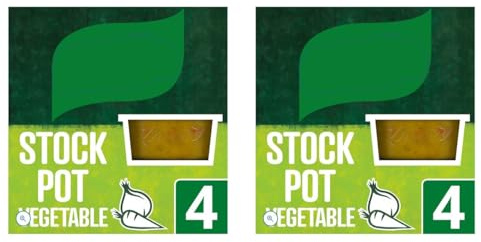 Vegetable Stock Pot, 112g, Pack of 2,These concentrated stock pots dissolve easily in boiling water to deliver a deep, full-bodied vegetable taste.