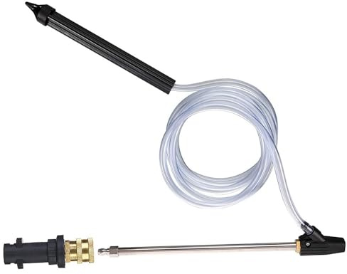 WheatThrive Kit de sablage, buse de sablage, tuyau, 2500 psi, dissolvant de peinture pour Karcher K2 K3 K4 K5 K6