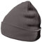DonDon Mütze Herren Mütze Damen Wintermütze Beanie klassisches Design platingrau