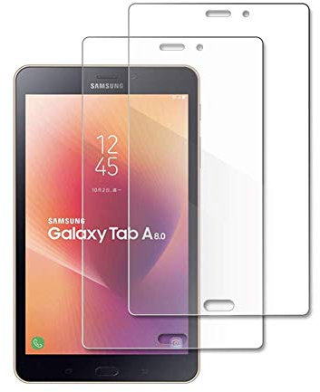 Kepuch 2 Paquetes Vidrio Templado Protector de Pantalla para Samsung Galaxy Tab A 8.0 2017 T380 T385