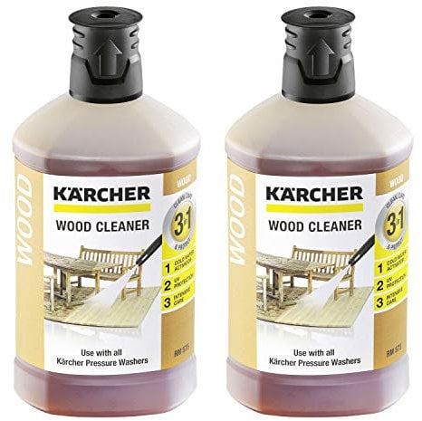 2x Kärcher RM 612 Nettoyant bois 3 en 1 pour nettoyeurs haute pression (1000ml)