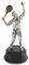 GOODS+GADGETS Coupe de Tennis - Statue de vainqueur Trophée de la Victoire 25cm modélisé avec Soin & Peint à la Main(Statue de vainqueur - Tennis)