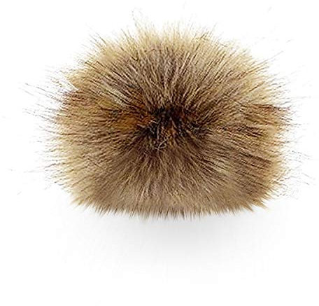 Soft Faux Fur Detachable Pom Pom