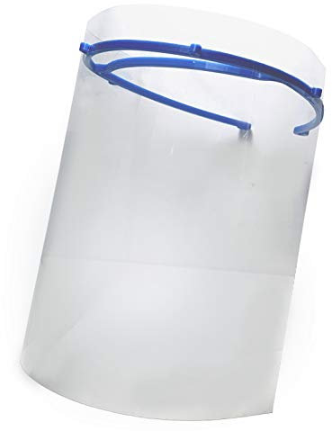 Visière de Protection Transparente Adulte Anti postillons Anti gouttelettes