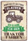 Ich geh Traktor fahren - Retro Deko Blechschild - Metallschild für Schlepper, Bulldog, Trecker, Landmaschinen, Zugmaschinen, Ackergerät, Trekker Fans - Traktor Sammler Schrauber Besitzer - 20x30cm