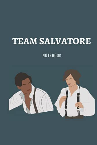 Team Salvatore Notebook | TVD fans Notebook | 6x9 120p