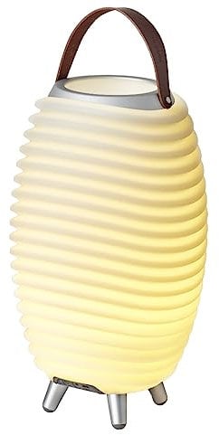 Kooduu Synergy 35 - Tragbarer Bluetooth-Lautsprecher, dimmbares LED-Lampe und Weinkühler - Musik und Licht für den Innen- und Außenbereich, wie Partys, Dinner und Feiern Aller Art