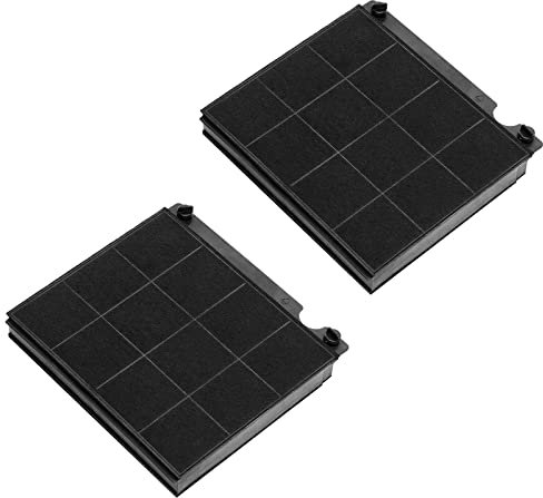 SPARES2GO Cooker Hood Carbon Air Filters compatible with Whirlpool Type 15 CHF15 CHF151 (Pack of 2)