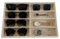 Svea Display Hochwertiger Samt-Schubladenteiler für Brillen, Sonnenbrillen, Schmuck, Organizer, stapelbar, multifunktional, Show, Schubladeneinsatz