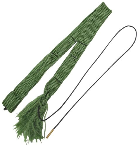 BALLISTOL 23312 FlexClean – Lauf-Reinigungsschnur Kaliber .16 GA – Mit je 3 Andruckkugeln und Schwammkammern, waschbar, Grün