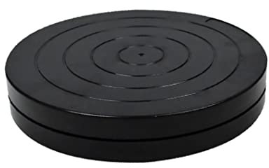 Plato Giratorio De Escultura De Cerámica Soporte De Arcilla De Plástico Plato Giratorio De Arcilla De Plástico Soporte De Escultura Giratorio 360 ° Herramienta De Cerámica Giratoria 11,2 Cm Para