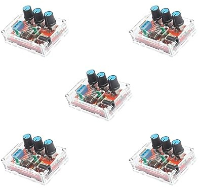 5 set di alta precisione funzione generatore di segnale kit fai da te Sine/Triangolo/Uscita quadrata