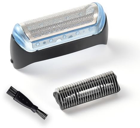 Elektrorasierer Scherkopf,Kompatibel mit Braun Series 1 Scherkopf,Kompatibel mit Braun Series 1 190s-1 Scherkopf,190 180 170 Ersatzkopf für Elektrorasierer Series 1,10b/20b Scherkopf