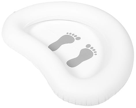 UPKOCH Foot Soak Bucket Inflatable Foot Wash above Ground Pool Foot Bath Portable Body Washing Basin Sturdy Pvc Foot Bath