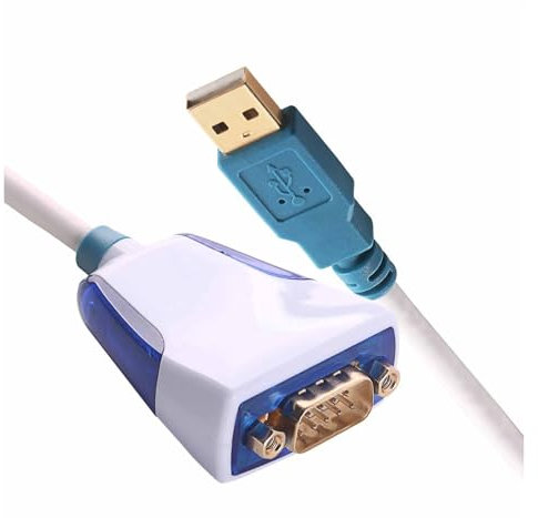 FT232RQ USB a DB9 Macho RS232 Cable de programación Adaptador convertidor Serie(100CM)