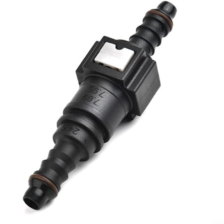 Zilimontt Fuel Line Hose Quick Release Connector,Car Fuel Line Hose Pipe Coupler, Quick Release Fuel Line Connectors,Quick Disconnect Fuel Coupler Set