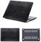 HLAAJJX Custodia per Macbook 12 pollici 2017 2016 2015 A1534 con display Retina,Caso Cover Sottile Rigida Plastica per Macbook Air Case 12,Nero