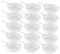 Toyvian 25pcs Paper Plates with Handles Unique Flat Pan Design for Birthday Graduation and Festive Gatherings Fun Dinnerware for All Occasions