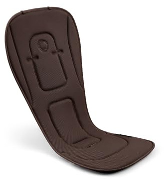 Bugaboo Duo-Komfort Sitzauflage für Vier Jahreszeiten | verbesserte Passform, kompatibel Kinderwagen, wendbar, superweiches 3D-Mesh, Cocoa Brown
