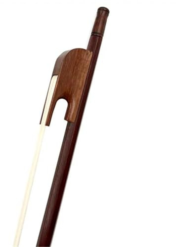 Geigenbogen Ebenholz 4/4 Violine/Viola Bogen Rosshaar Musikinstrumente Zubehör Professionelle Leistung(Type 3)