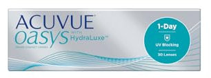ACUVUE OASYS 1-Day Tageskontaktlinsen helfen das Gefühl von müden & trockenen Augen zu reduzieren – Tageskontaktlinsen mit -7.5 dpt und BC 8.5 – UV Schutz & Komfortables Tragegefühl – 30 Linsen
