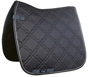 HKM 4057052151972 Saddle Cloth -Bologna-9300 Dark Grey Pony Much