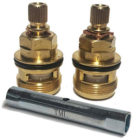 Howdens Lamona Compatible Tap Cartridge Pair Plus Cartridge Removal fitting tool Arona Como Calaggio Enza Sorico
