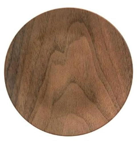 Secret de Gourmet - Lot de 6 Assiettes Plates Mood 26cm Marron