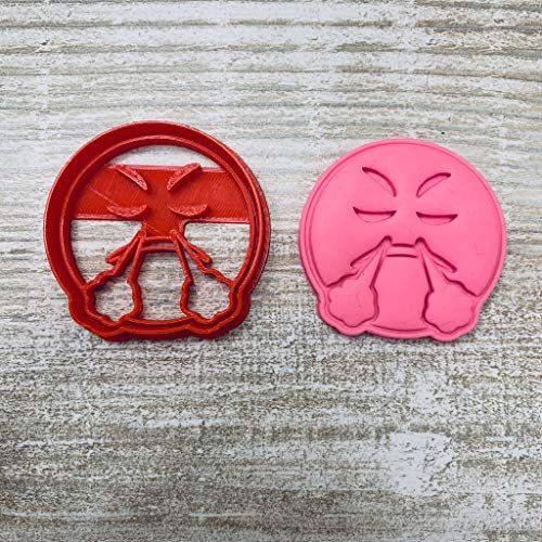 GoSolid3D Emoji/Plätzchen Ausstechform Keksausstecher/Cookie Cutter (Triumpf)