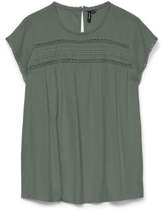 VERO MODA VMDEBBIE Pleat S/L TOP GA NOOS