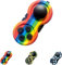 mciskin Fidget Pads Spielzeug,Fidget Controller Stressreduzierer,Zappel Controller für Stress Abbau und Angst,mit 9-Fidget Funktionen und Lanyard - Perfekt für streßvermindernde