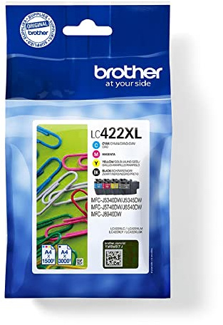 Brother Black, cyan, magenta, yellow, black, cyan, magenta and yellow ink cartridges - Multipack of each print cartridge up to 1500 pages for CMY and 3000 for K
